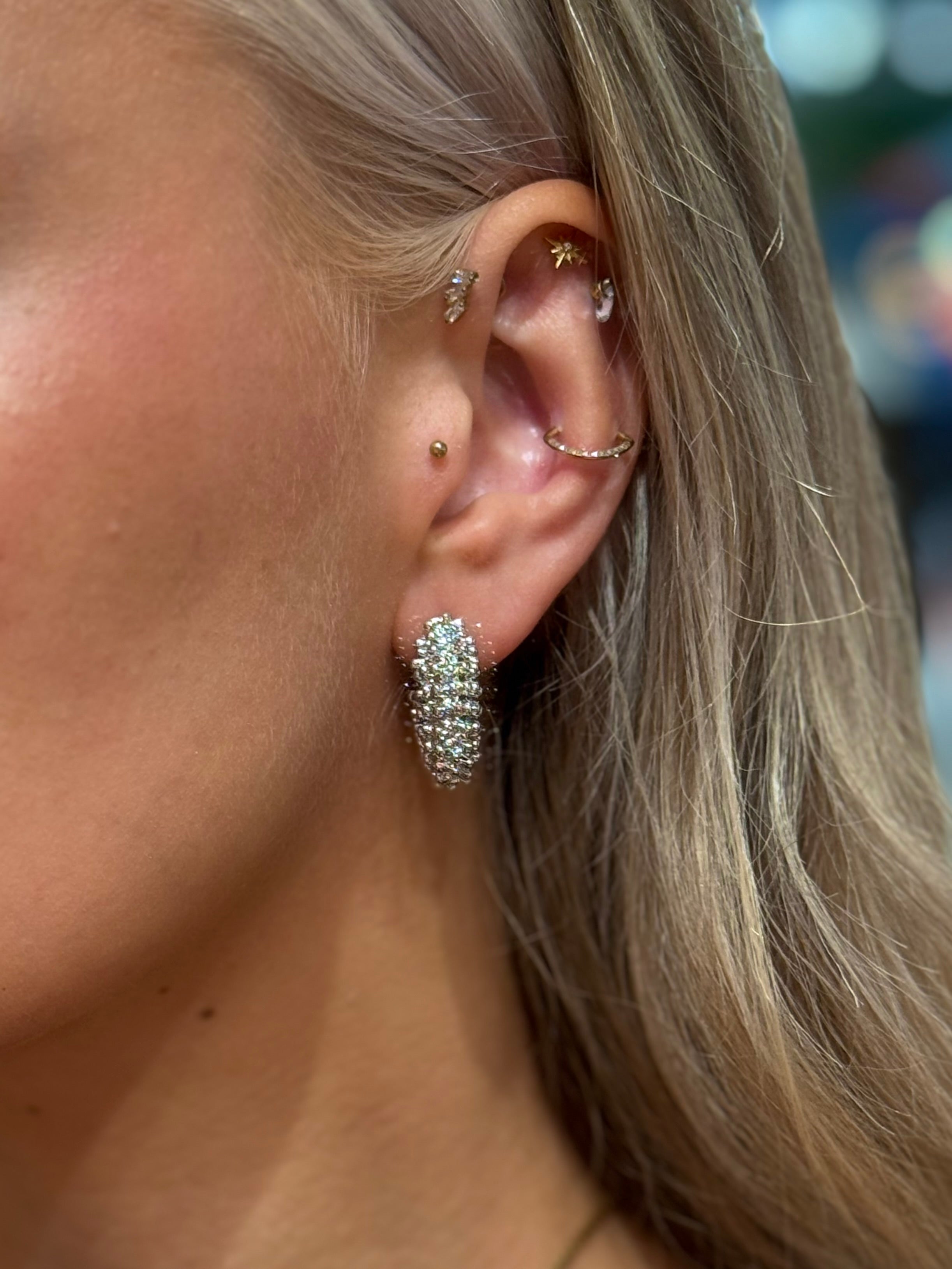 PCFIONA Earrings - Silver Colour